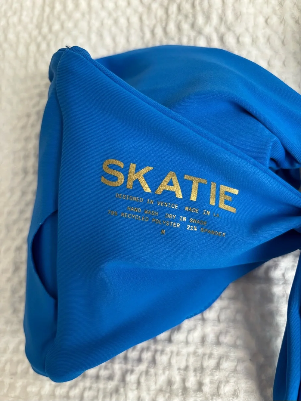 Skatie Pacific Blue Lyndi Top in size Medium